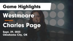 Westmoore  vs Charles Page  Game Highlights - Sept. 29, 2023