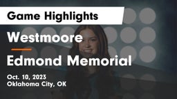 Westmoore  vs Edmond Memorial  Game Highlights - Oct. 10, 2023