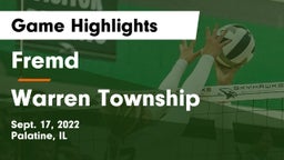 Fremd  vs Warren Township  Game Highlights - Sept. 17, 2022