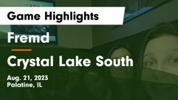 Fremd  vs Crystal Lake South Game Highlights - Aug. 21, 2023