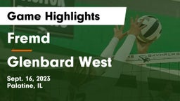 Fremd  vs Glenbard West  Game Highlights - Sept. 16, 2023