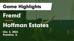 Fremd  vs Hoffman Estates  Game Highlights - Oct. 3, 2023