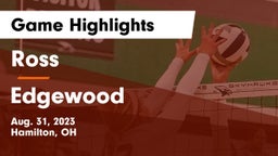 Ross  vs Edgewood  Game Highlights - Aug. 31, 2023