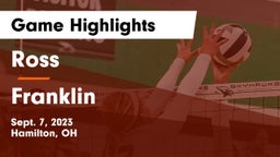 Ross  vs Franklin  Game Highlights - Sept. 7, 2023