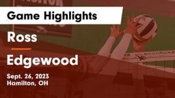 Ross  vs Edgewood  Game Highlights - Sept. 26, 2023