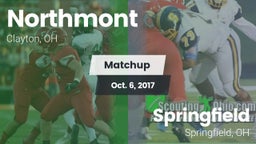 Matchup: Northmont High vs. Springfield  2017