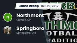 Recap: Northmont  vs. Springboro  2017