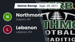 Recap: Northmont  vs. Lebanon   2017
