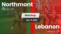 Matchup: Northmont High vs. Lebanon  2019