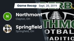 Recap: Northmont  vs. Springfield  2019