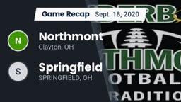 Recap: Northmont  vs. Springfield  2020