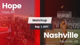 Matchup: Hope  vs. Nashville  2017