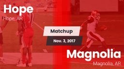 Matchup: Hope  vs. Magnolia  2017