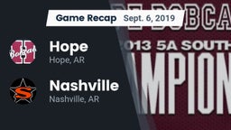 Recap: Hope  vs. Nashville  2019