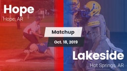 Matchup: Hope  vs. Lakeside  2019