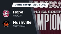 Recap: Hope  vs. Nashville  2020