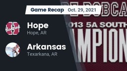 Recap: Hope  vs. Arkansas  2021