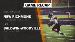 Recap: New Richmond  vs. Baldwin-Woodville  2016