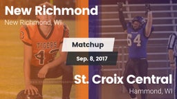 Matchup: New Richmond High vs. St. Croix Central  2017