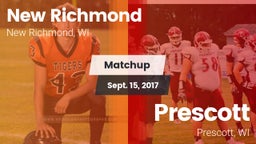 Matchup: New Richmond High vs. Prescott  2017