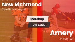 Matchup: New Richmond High vs. Amery  2017