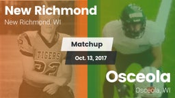 Matchup: New Richmond High vs. Osceola  2017