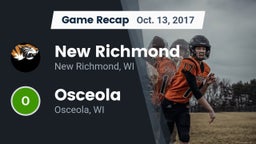 Recap: New Richmond  vs. Osceola  2017