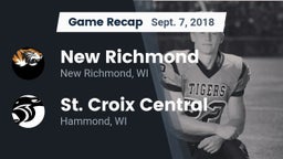 Recap: New Richmond  vs. St. Croix Central  2018