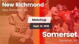 Matchup: New Richmond High vs. Somerset  2018