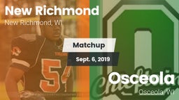 Matchup: New Richmond High vs. Osceola  2019