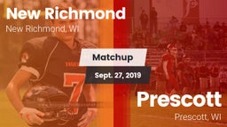 Matchup: New Richmond High vs. Prescott  2019