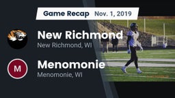 Recap: New Richmond  vs. Menomonie  2019