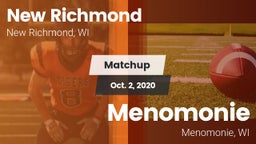 Matchup: New Richmond High vs. Menomonie  2020