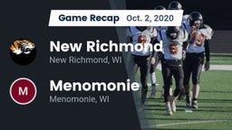 Recap: New Richmond  vs. Menomonie  2020