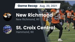 Recap: New Richmond  vs. St. Croix Central  2021