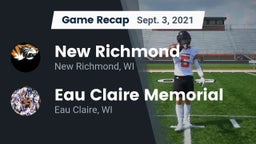Recap: New Richmond  vs. Eau Claire Memorial  2021