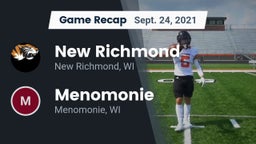 Recap: New Richmond  vs. Menomonie  2021