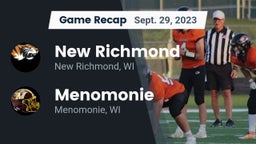 Recap: New Richmond  vs. Menomonie  2023