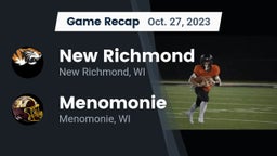 Recap: New Richmond  vs. Menomonie  2023