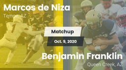 Matchup: Marcos de Niza High vs. Benjamin Franklin  2020