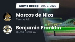 Recap: Marcos de Niza  vs. Benjamin Franklin  2020