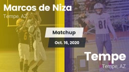 Matchup: Marcos de Niza High vs. Tempe  2020