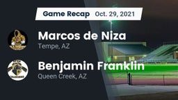 Recap: Marcos de Niza  vs. Benjamin Franklin  2021