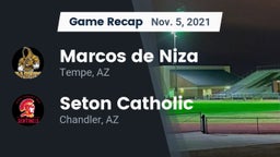 Recap: Marcos de Niza  vs. Seton Catholic  2021