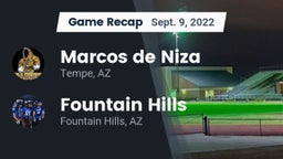 Recap: Marcos de Niza  vs. Fountain Hills  2022