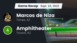Recap: Marcos de Niza  vs. Amphitheater  2022