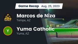 Recap: Marcos de Niza  vs. Yuma Catholic  2023