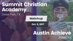 Matchup: Summit Christian vs. Austin Achieve 2017