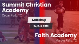 Matchup: Summit Christian vs. Faith Academy 2019