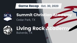 Recap: Summit Christian Academy  vs. Living Rock Academy 2020